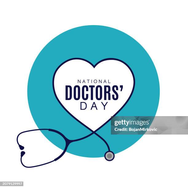 ilustraciones, imágenes clip art, dibujos animados e iconos de stock de cartel, tarjeta, diseño de cartel del día nacional del médico. vector - asistente de enfermera
