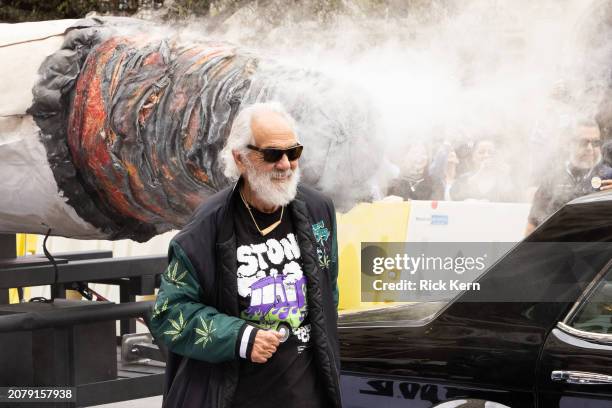 Tommy Chong attends the world premiere of "Cheech & Chong's Last Movie" during the 2024 SXSW Conference and Festival at The Paramount Theatre on...