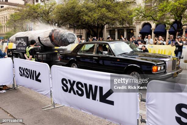Cheech Marin and Tommy Chong attend the world premiere of "Cheech & Chong's Last Movie" during the 2024 SXSW Conference and Festival at The Paramount...