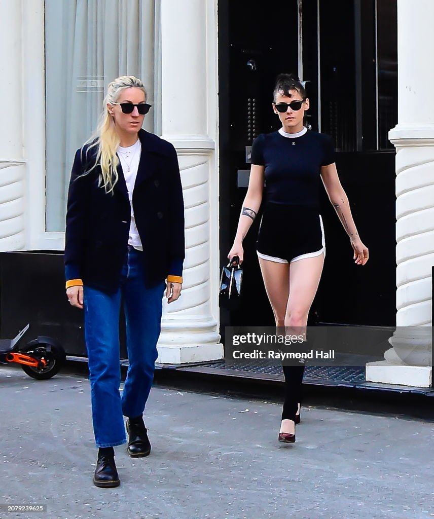 Celebrity Sightings In New York City - March 12, 2024