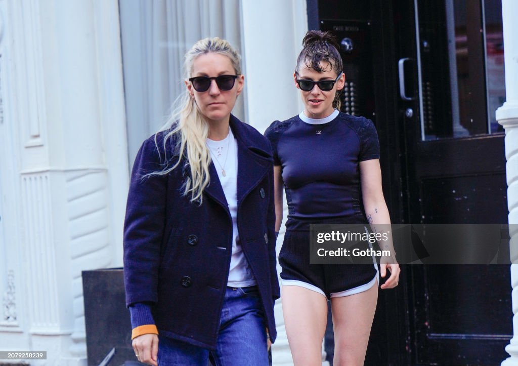 Celebrity Sightings In New York City - March 12, 2024
