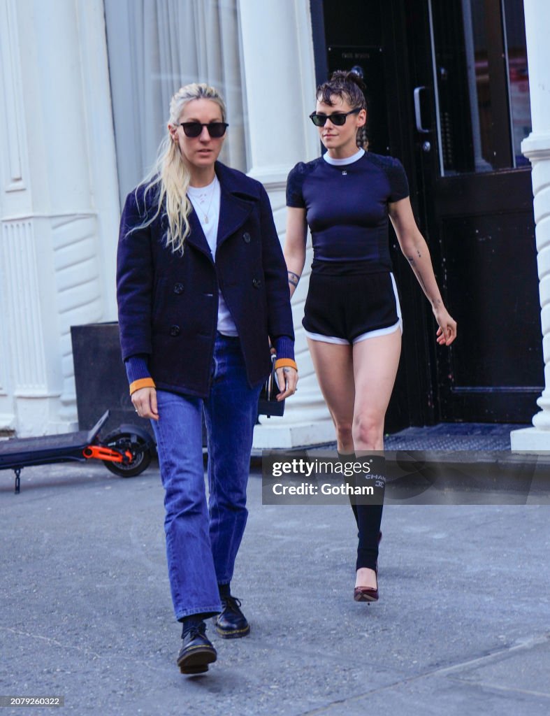 Celebrity Sightings In New York City - March 12, 2024