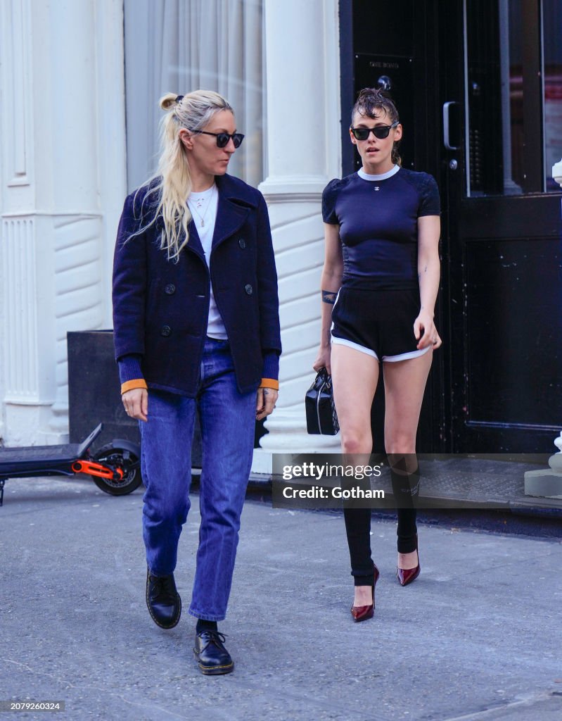 Celebrity Sightings In New York City - March 12, 2024