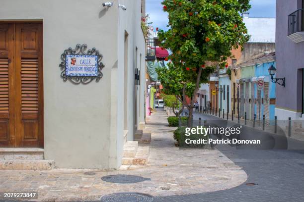 historic district of santo domingo, dominican republic - santo domingo stock pictures, royalty-free photos & images