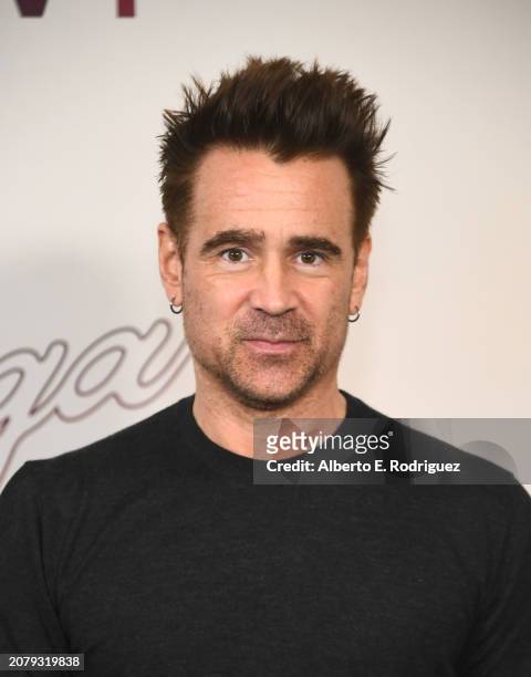 Colin Farrell attends a Photo Call For Apple TV+'s "Sugar" at Four Seasons Hotel Los Angeles at Beverly Hills on March 12, 2024 in Los Angeles,...
