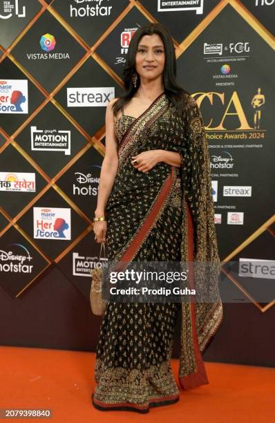 Konkona Sen Sharma attends the 6th Edition of Critics Choice Awards on March 12, 2024 in Mumbai, India.