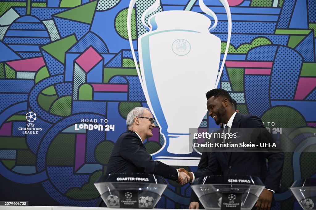 UEFA Champions League 2023/24 Quarter-finals And Semi-finals Draw