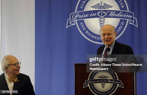 Albany Medical Center Prize in Medicine and Biomedical Research winners Robert G. Roeder, Ph.D., a pioneer in the field of gene transcription in...