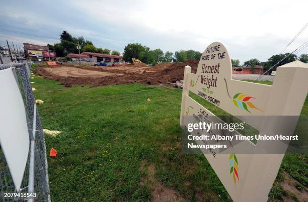 Construction has began on the new home of Honest Weight Food Co-op at 100 Watervliet Ave in Albany NY Tuesday Aug. 14, 2012.The 30,000-square-foot...