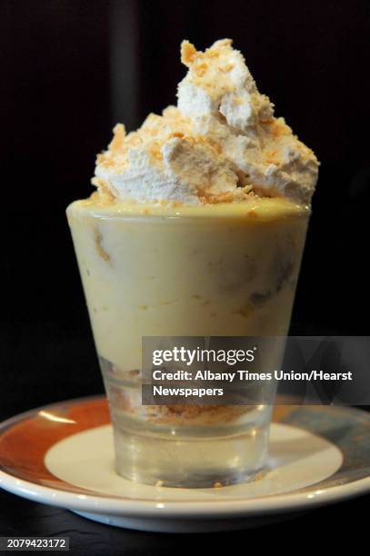 The banana pudding trifle at Memphis Hustle on Thursday Dec. 12, 2013 in Coxsackie, N.Y.