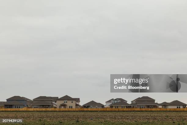 Single family homes in a residential neighborhood in San Marcos, Texas, US, on Tuesday, March 12, 2024. The National Association of Realtors is...