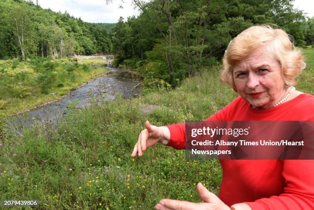 Christine "Ahes" Owad who has lived at her parents' farm for 51 years on Thursday Aug. 18, 2016 in Prattsville, N.Y. Last month, without warning, the...