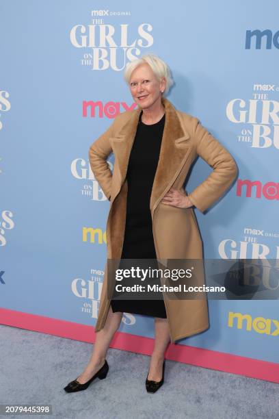 Joanna Coles attends Max's "The Girls On The Bus" New York Premiere at DGA Theater on March 12, 2024 in New York City.