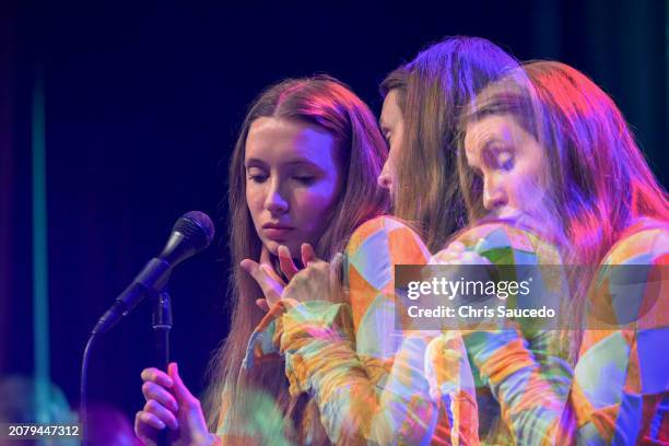 Florence Shaw of Dry Cleaning at the SXSW 2024 Conference and Festivals on March 15, 2024 in Austin, Texas.