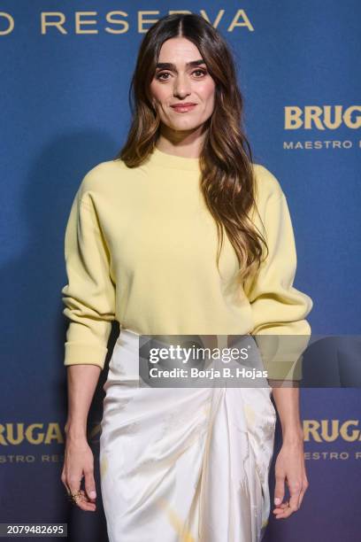 Olivia Molina attends the "Maestro Reserva" Brugal Presentation at Green Patio on March 12, 2024 in Madrid, Spain.