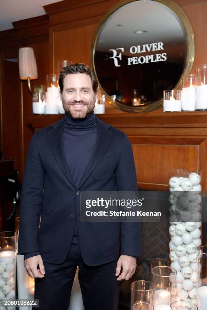 Edgar Ramirez attends the Roger Federer and Oliver Peoples collaboration launch dinner on March 12, 2024 in Los Angeles, California.