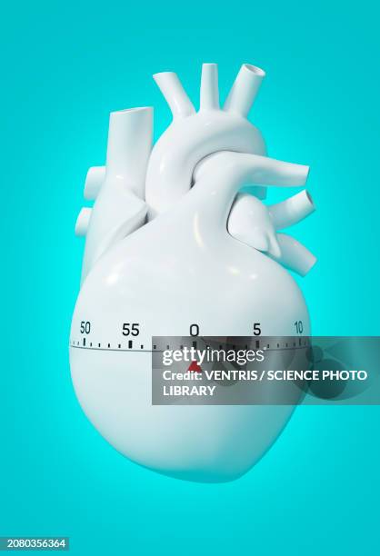 critical hour after heart attack, conceptual illustration - golden hour stock illustrations