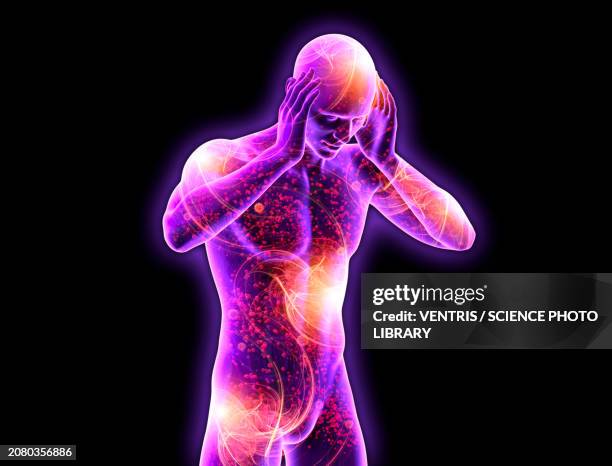 ilustrações de stock, clip art, desenhos animados e ícones de inflammation, conceptual illustration - inflamação