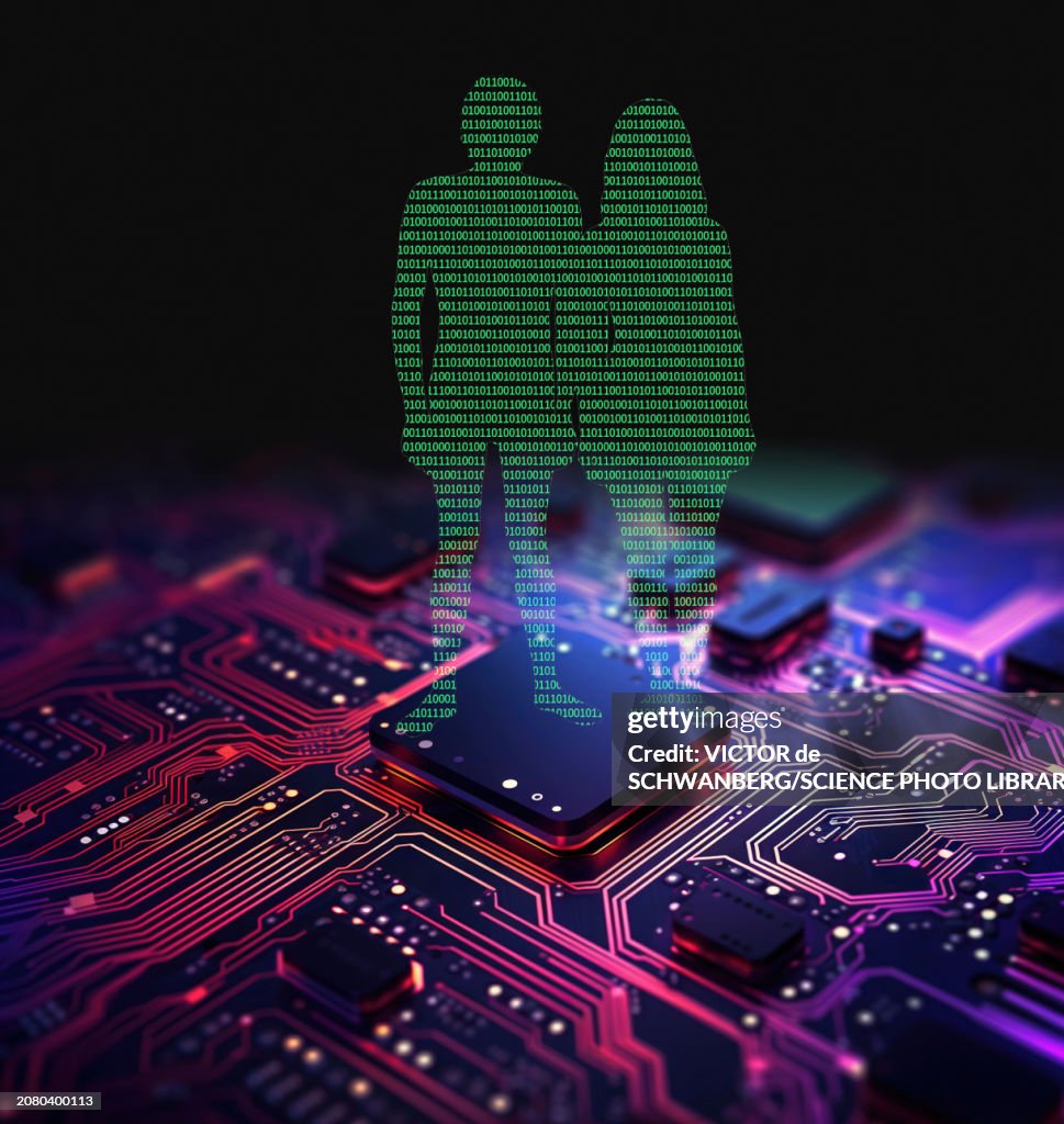 Simulation Theory Conceptual Illustration High-Res Vector Graphic ...