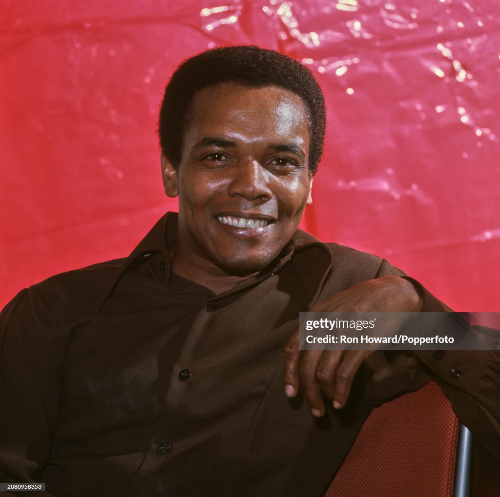 Johnny Singer American singer Johnny Nash posed in London circa 1968. News Photo ...