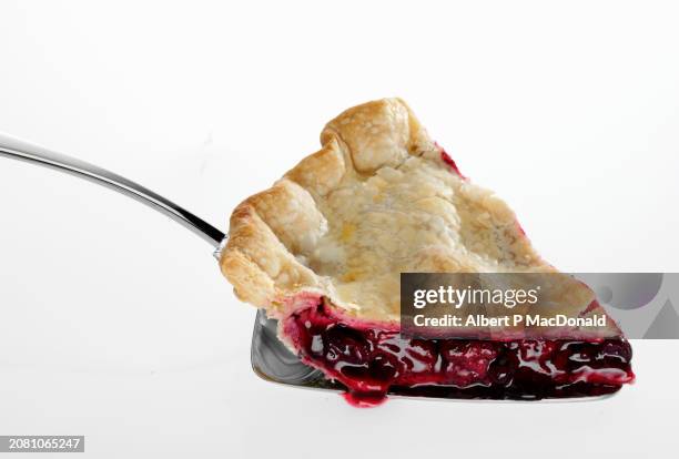three berry pie - blueberry pie isolated stock pictures, royalty-free photos & images