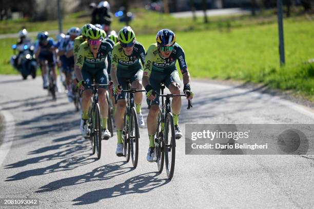 Anton Palzer of Germany and Team BORA - hansgrohe competes during the 105th Milano-Torino 2024 a 177km one day race from Rho to Salassa 346m on March...