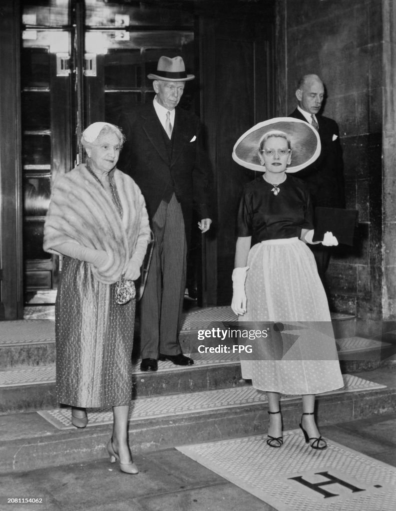 Katherine Tupper Marshall, George C. Marshall & Fleur Cowles