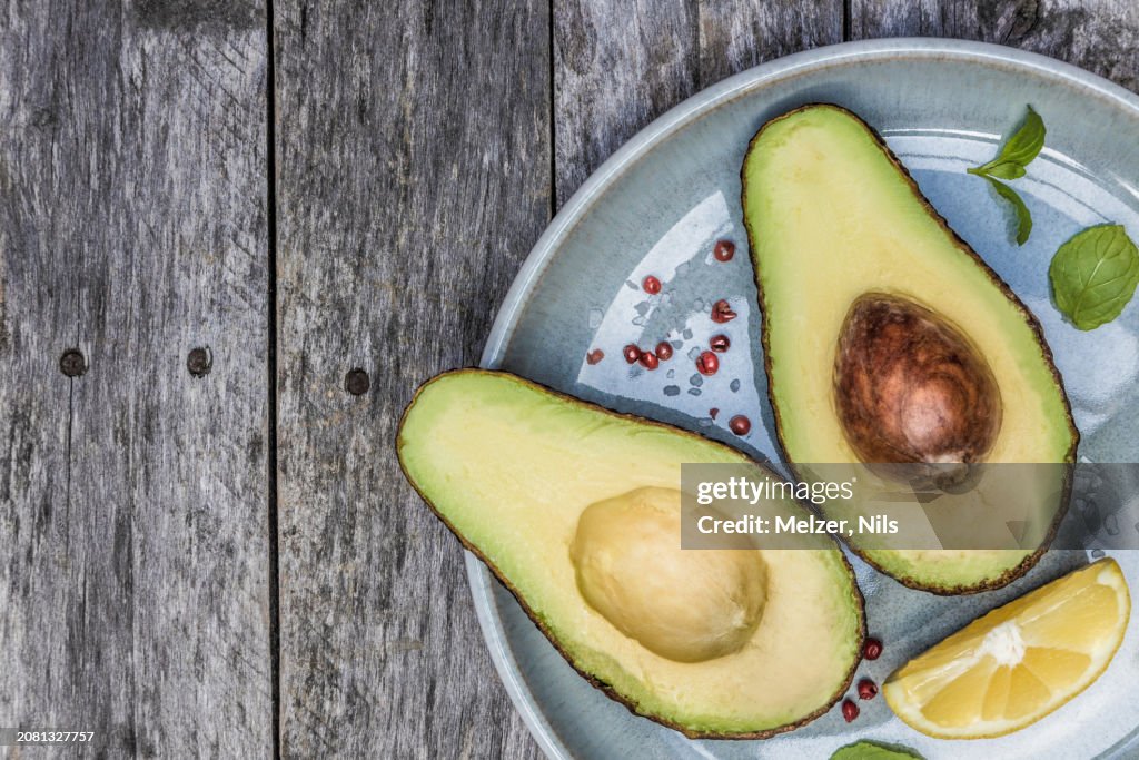 Avocado, halved