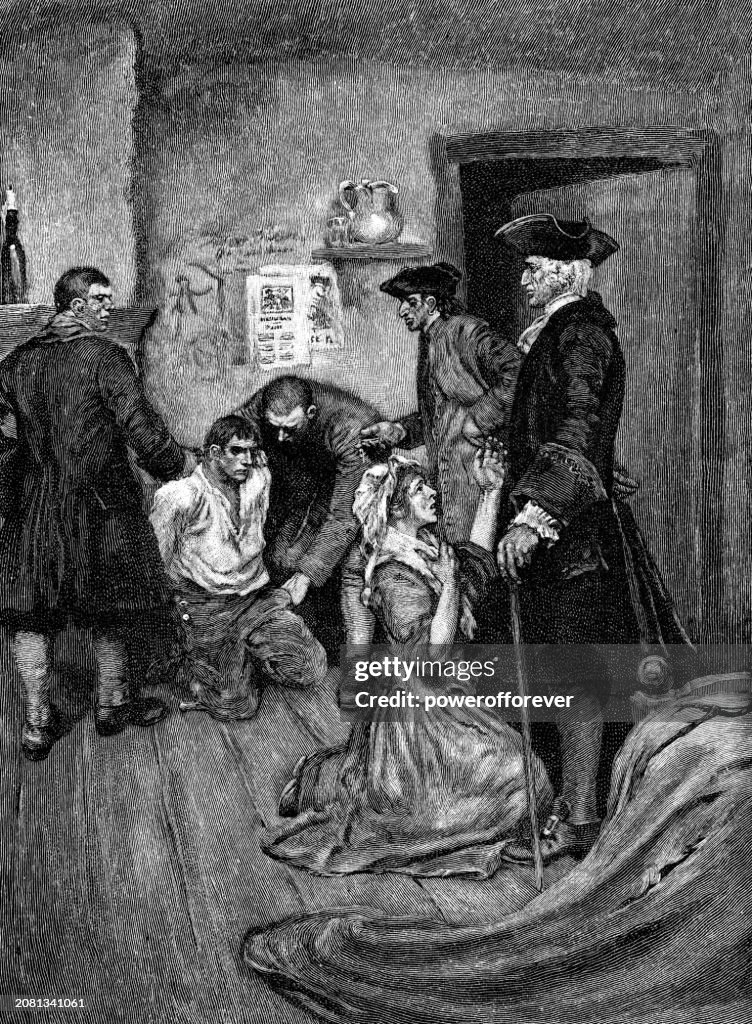 Jack Sheppard Being Arrested in London, England - 18th Century
