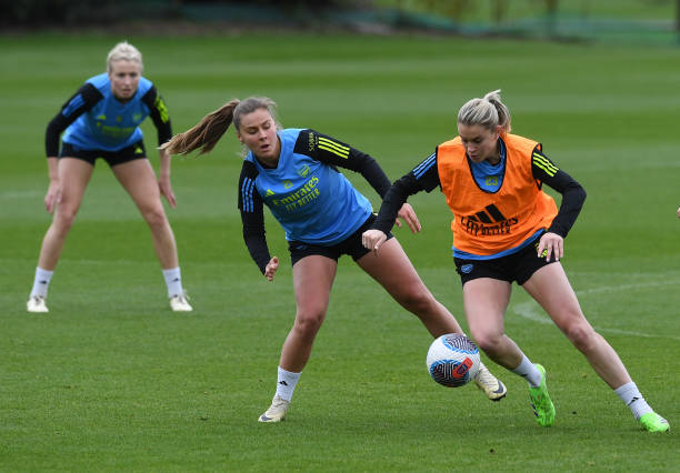 GBR: Arsenal Women Training Session