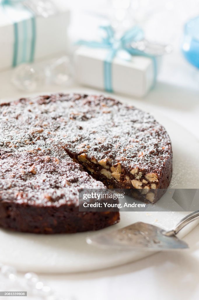 Panforte (Italian spice cake) for Christmas
