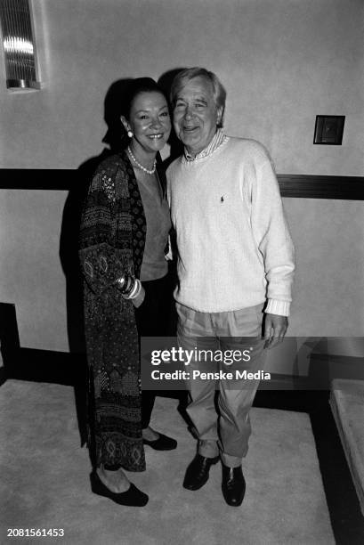 Guests attend a private screening of "The Cradle Will Rock" at the Bantry residence in the Wainscott neighborhood of Long Island, New York, on August...