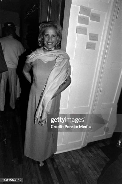 Guests attend a private screening of "The Cradle Will Rock" at the Bantry residence in the Wainscott neighborhood of Long Island, New York, on August...