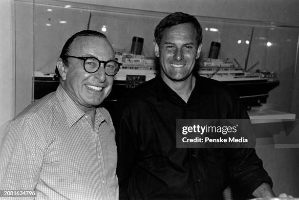 Guests attend a private screening of "The Cradle Will Rock" at the Bantry residence in the Wainscott neighborhood of Long Island, New York, on August...