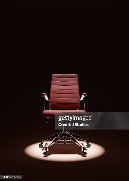 executive office chair - back of chair stock pictures, royalty-free photos & images
