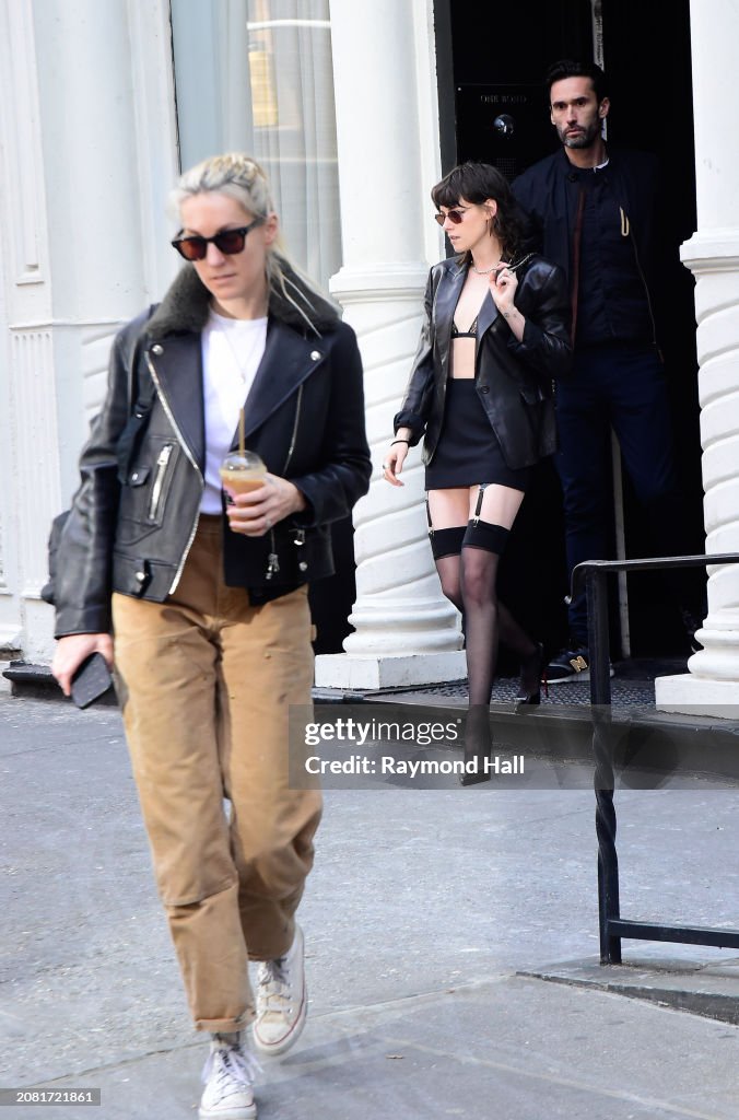 Celebrity Sightings In New York City - March 13, 2024