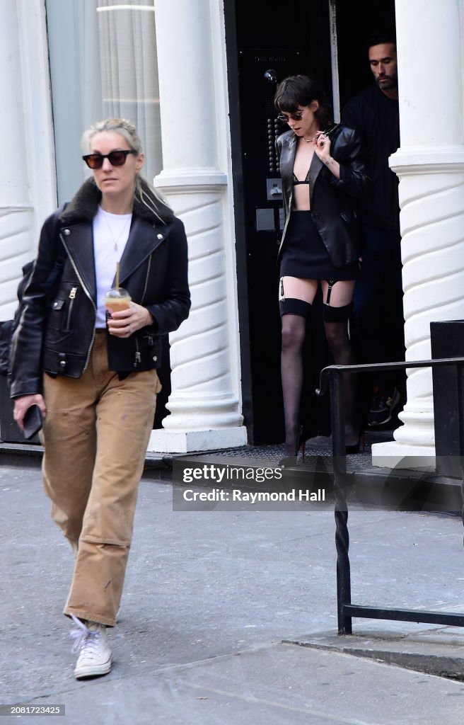 Celebrity Sightings In New York City - March 13, 2024