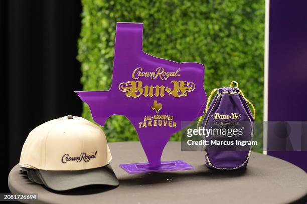 Behind the scenes of Bun B’s All-American Takeover with Crown Royal at NRG Stadium on March 12, 2024 in Houston, Texas.
