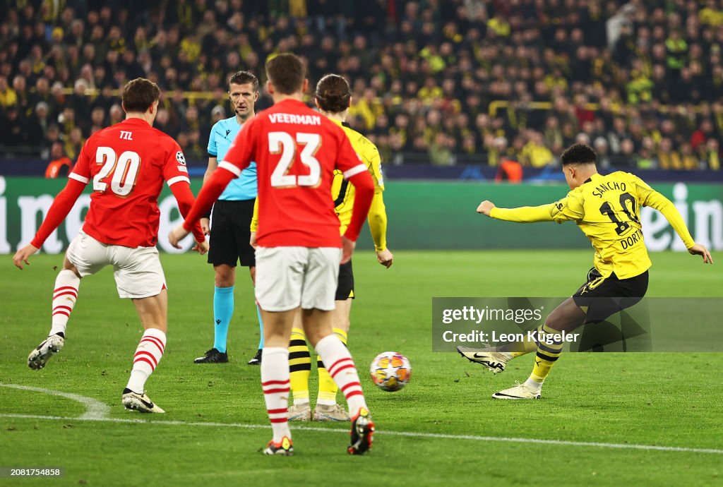 Borussia Dortmund v PSV Eindhoven: Round of 16 Second Leg - UEFA Champions League 2023/24