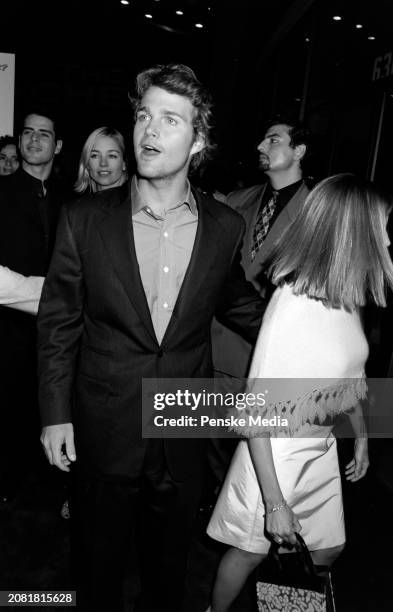 Chris O'Donnell attends the local premiere of "The Bachelor" at the Cinerama Dome in Los Angeles, California, on November 3, 1999.