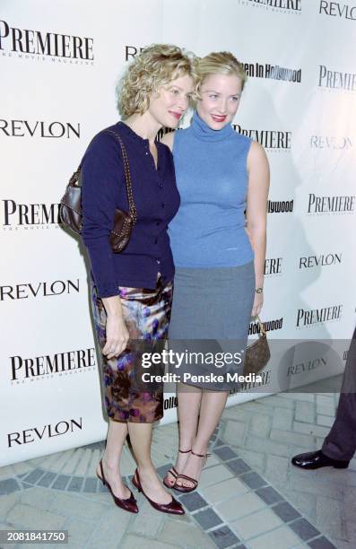 Kate Capshaw and daughter Jessica Capshaw attends the Sixth Annual Premiere Magazine Women in Hollywood Luncheon at the Four Seasons Hotel in Beverly...