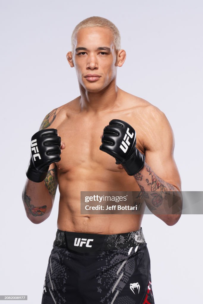 Ufc March Bryan Battle poses for a portrait during a UFC photo session on March ...