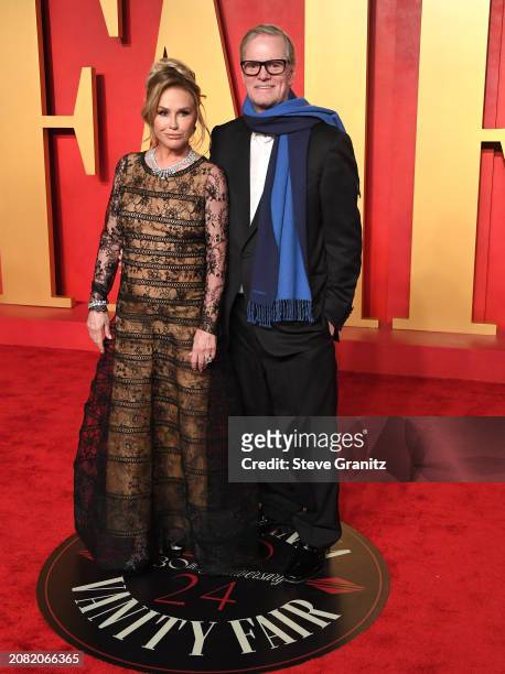 Kathy Hilton, Richard Hilton arrives at the 2024 Vanity Fair Oscar Party Hosted By Radhika Jones at Wallis Annenberg Center for the Performing Arts...