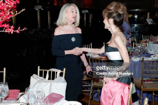 Sameta B. Kemp and Susan Lucci attend the 2024 ADAPT Leadership Awards at Cipriani 42nd Street on March 13, 2024 in New York City.