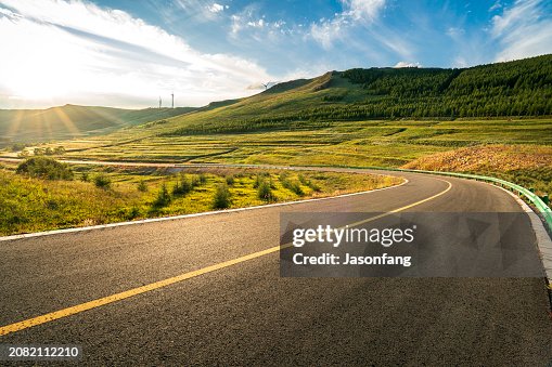 Grasslands and Road Grasslands and Road