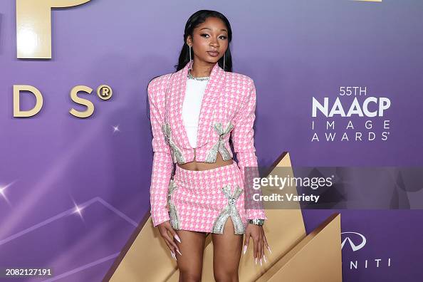 Lay Lay High That Girl Lay Lay a.k.a. Alaya High at the 55th NAACP Image Awards ...