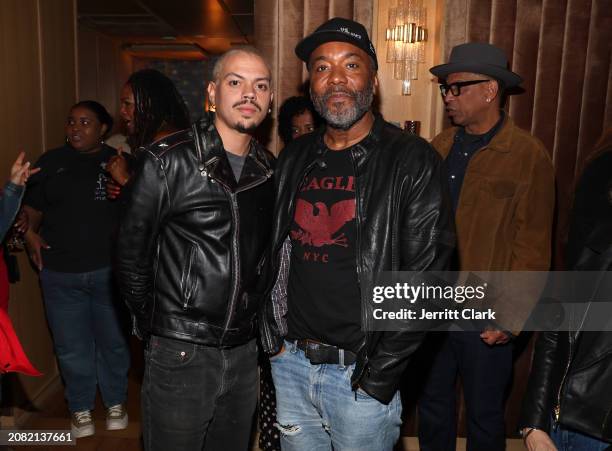 Evan Ross and Lee Daniels attend Warner Records Presents Andra Day’s CASSANDRA Album Listening Experience and Performance at The Sun Rose on March...