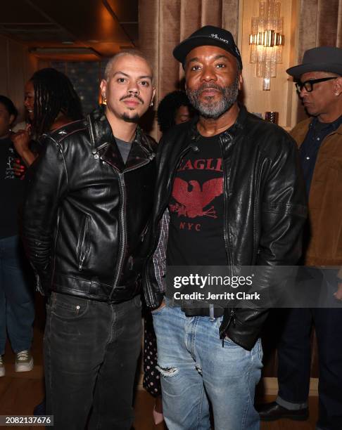 Evan Ross and Lee Daniels attend Warner Records Presents Andra Day’s CASSANDRA Album Listening Experience and Performance at The Sun Rose on March...