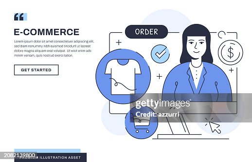 E-Commerce Illustration E-Commerce Illustration