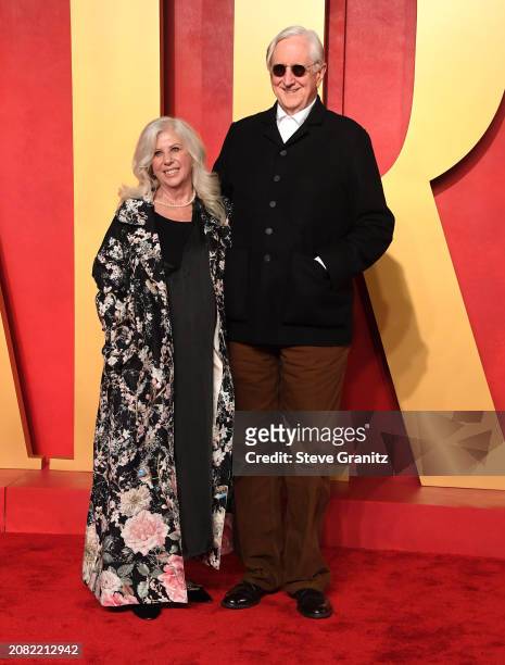 Bone Burnett arrives at the 2024 Vanity Fair Oscar Party Hosted By Radhika Jones at Wallis Annenberg Center for the Performing Arts on March 10, 2024...